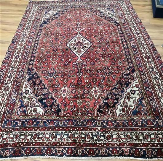 A Hamadan carpet 285cm x194cm